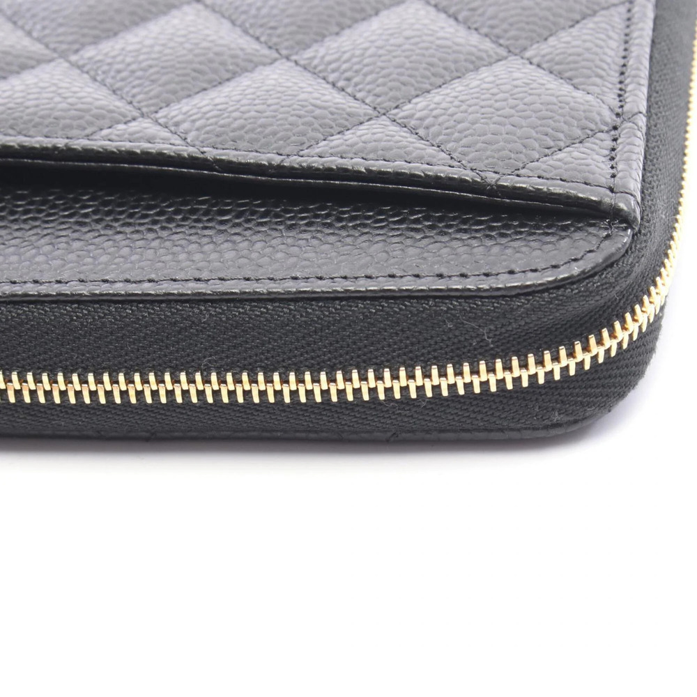 CHANEL Black Caviar Leather Wallet - Picture 8 of 8